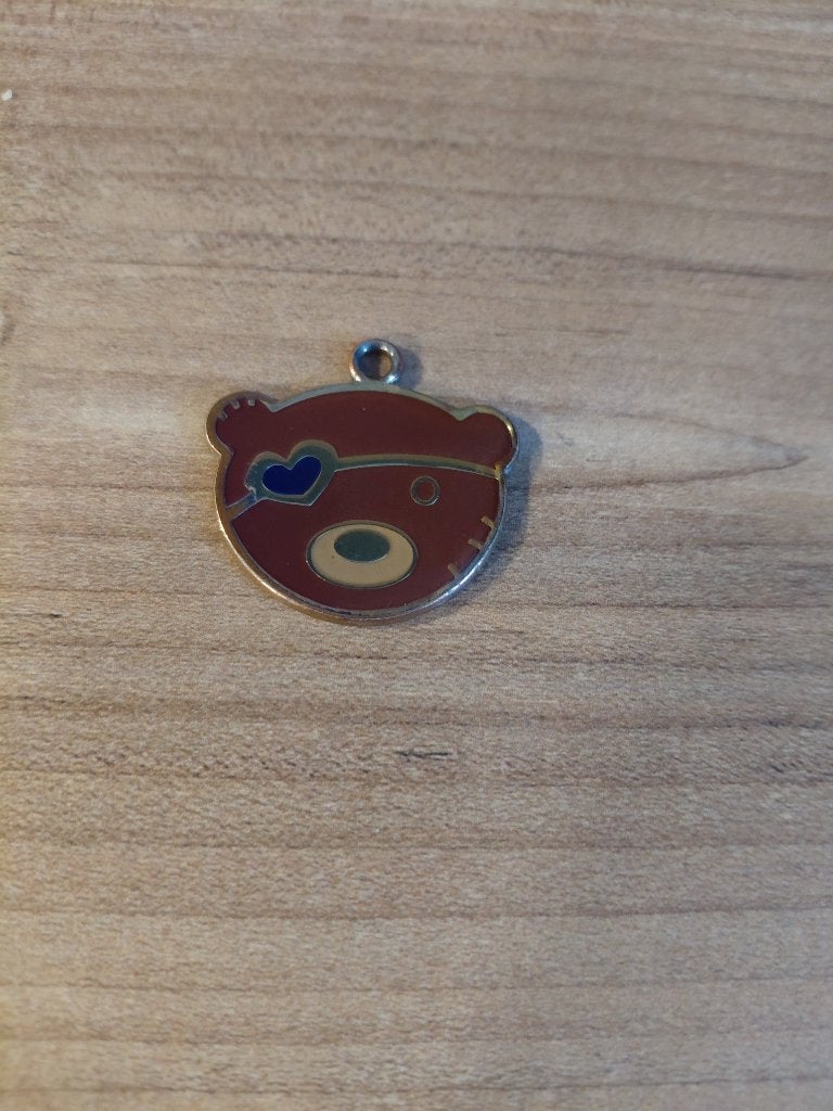 ketting hanger beertje, Sieraden, Tassen en Uiterlijk, Overige materialen, Bruin, Ophalen of Verzenden, Zo goed als nieuw