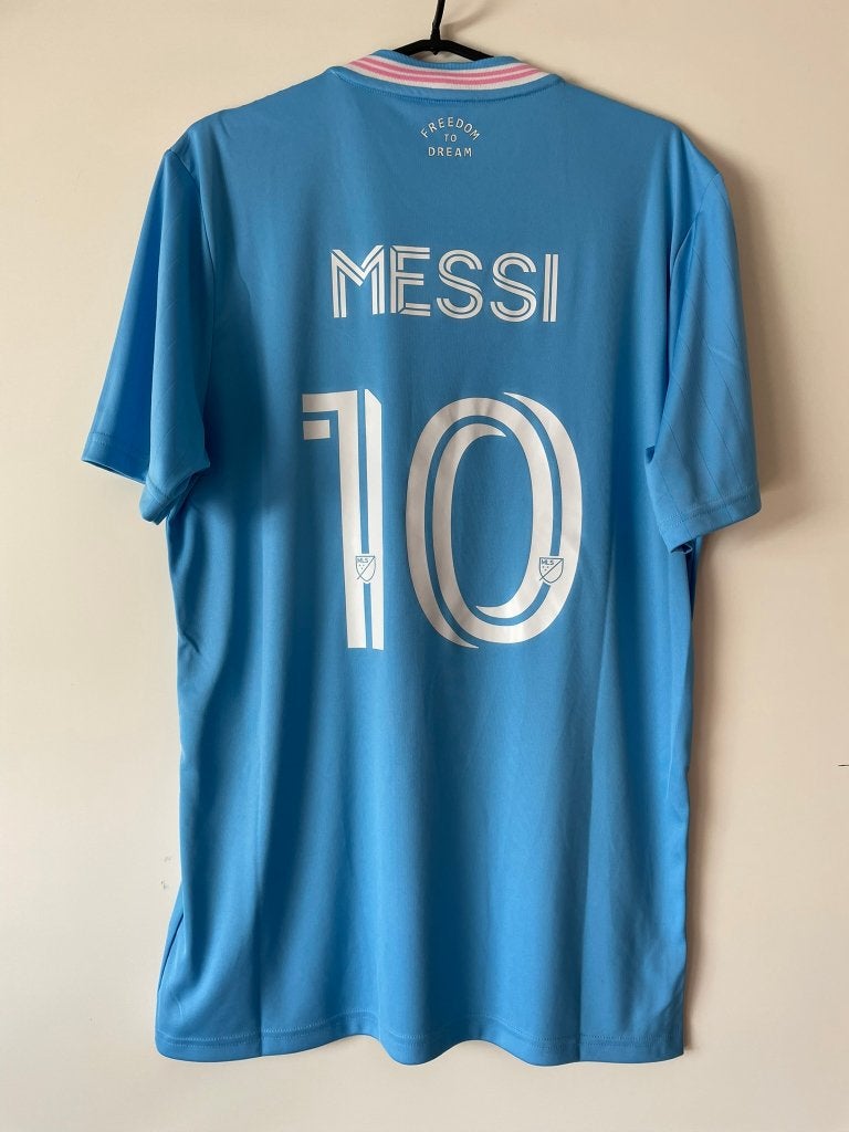 Messi #10 Inter Miami Adidas Voetbalshirt Maat M 25/26 Third, Kleding | Heren, Ophalen of Verzenden, Zo goed als nieuw, Adidas