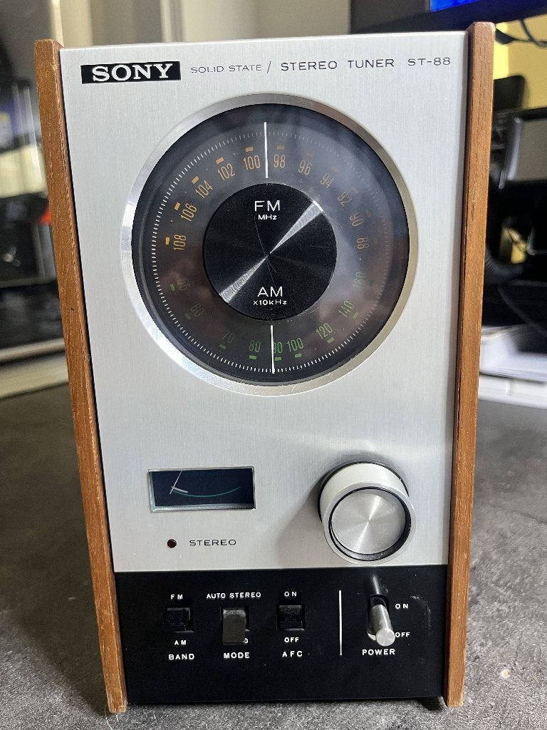 Sony tuner ST-88, Ophalen, Gebruikt