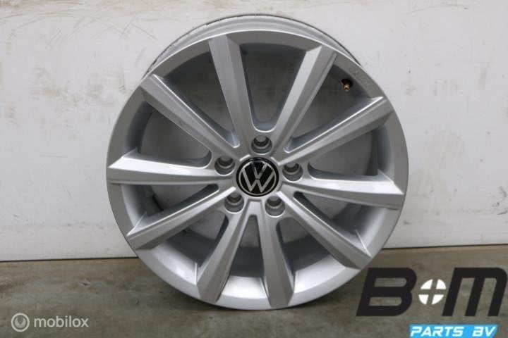 ORIGINEEL! 17 inch velgen VW Passat 3G B8! 3G0071497C, Gebruikt, Velg(en), 17 inch