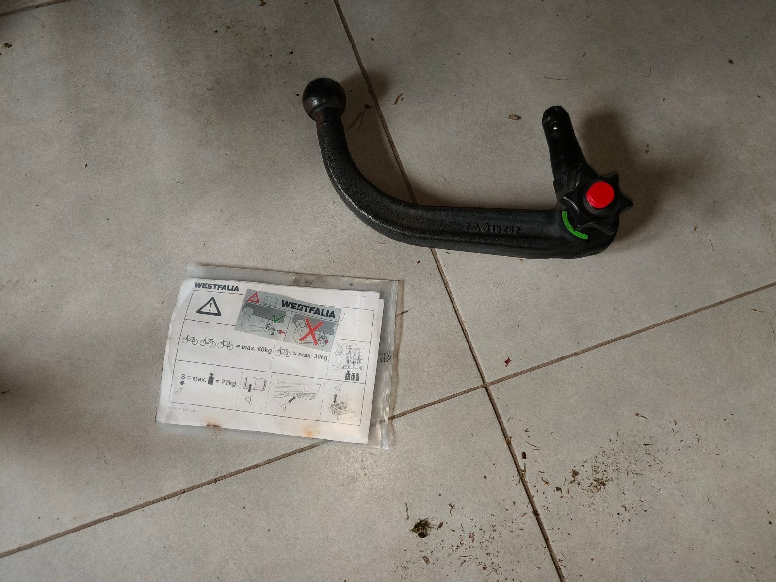 Afneembare Trekhaak Westfalia (Ford B-Max), Ophalen of Verzenden, Gebruikt