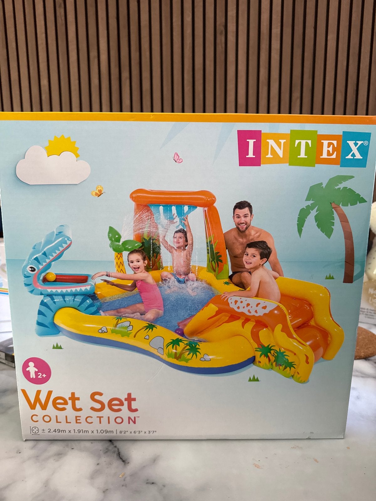 Intex Wet Set Collection Zwembad - Plezier voor de hele fami, 200 tot 300 cm, Opblaaszwembad, 80 tot 120 cm, Nieuw