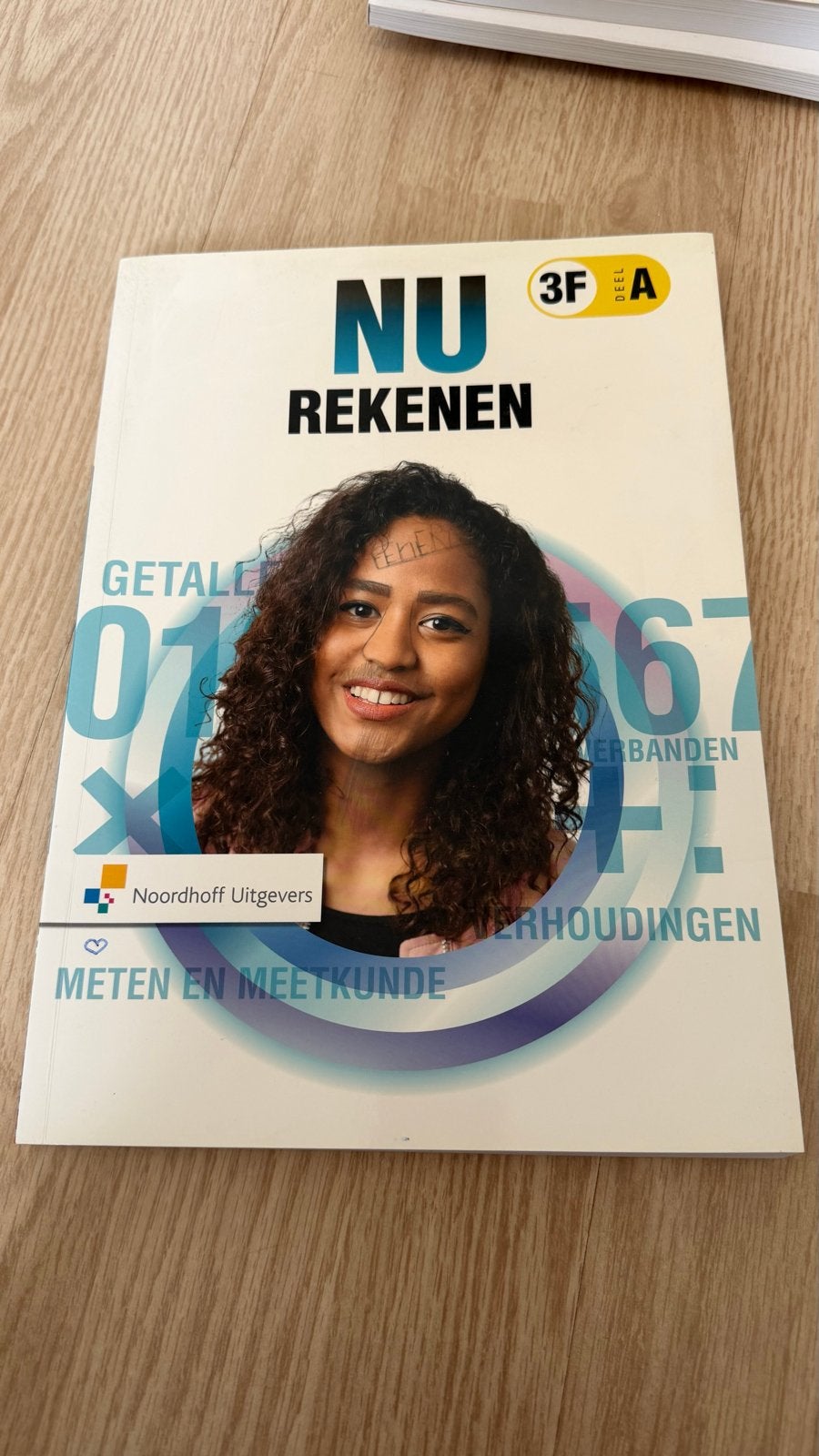 Rekenboek 3F A - Nu Rekenen (Noordhoff Uitgevers), Ophalen of Verzenden, Gelezen, Overige niveaus, Overige vakken