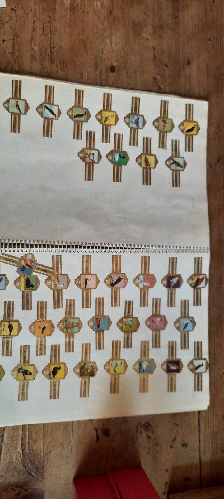 Verzameling sigarenbandjes in album, Verzamelen, Ophalen of Verzenden, Gebruikt