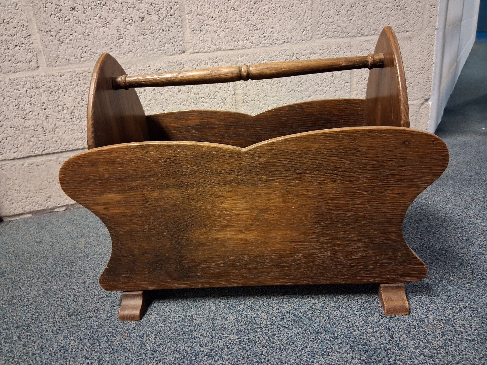Vintage Retro lectuurbak. Amsterdamse School sti, Huis en Inrichting, Woonaccessoires | Krantenbakken en Lectuurbakken, Ophalen