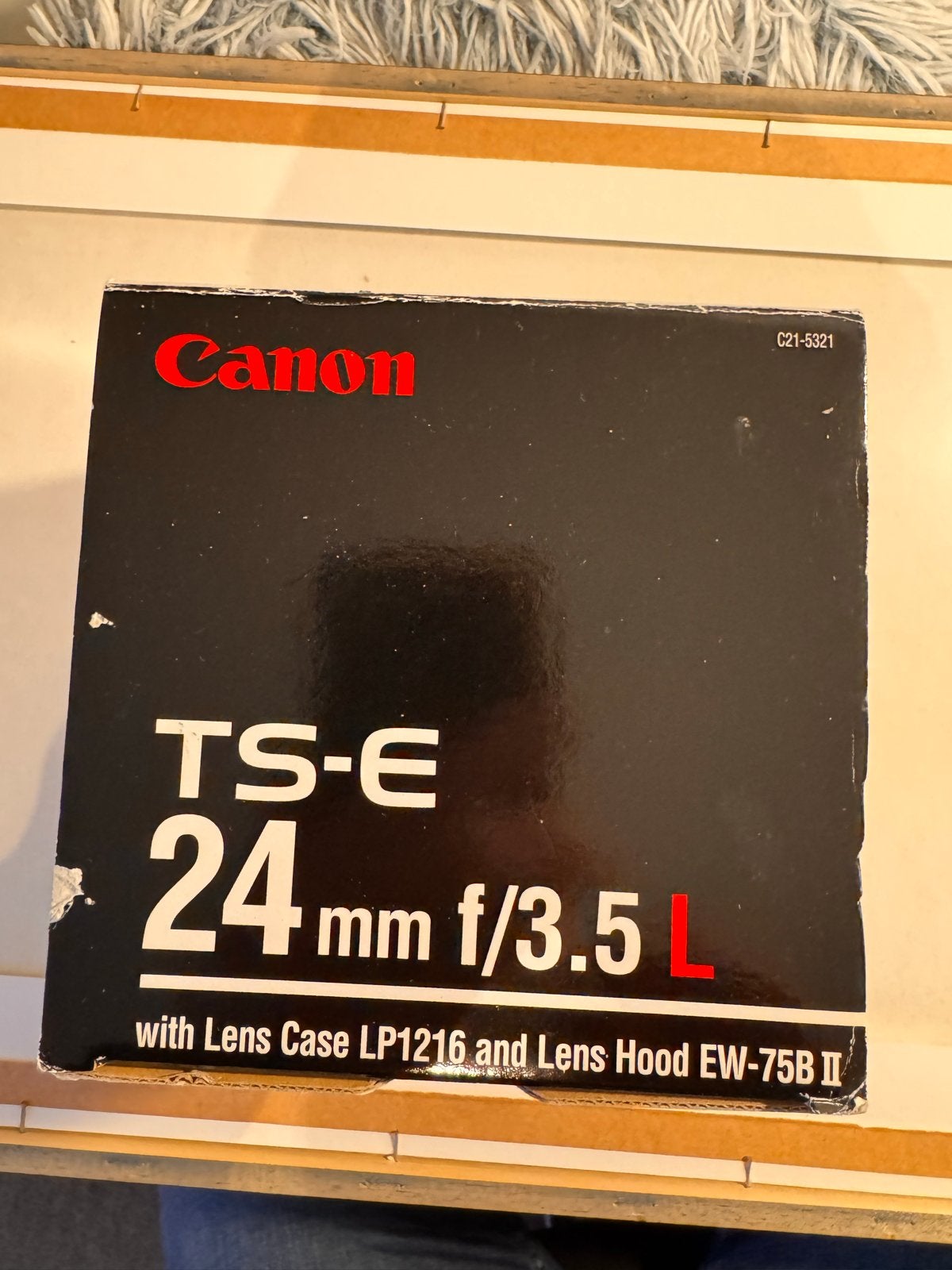 Canon TS-E 24mm f/3.5L Tilt-Shift Lens, Ophalen, Canon, Groothoeklens, Zo goed als nieuw
