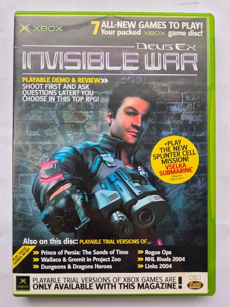 XBOX magazine demo disc 26, Gebruikt, 1 speler, Racen en Vliegen, Ophalen of Verzenden