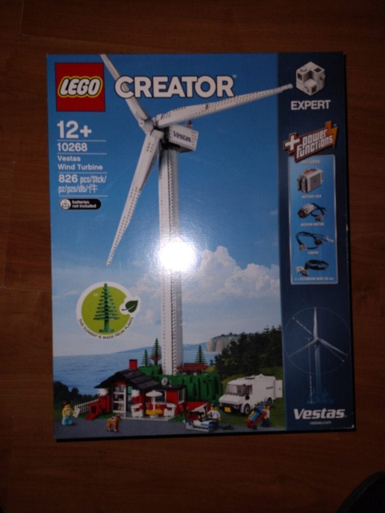 Lego creator Vestas windmolen set 10268, Lego, Nieuw, Ophalen of Verzenden, Compleet