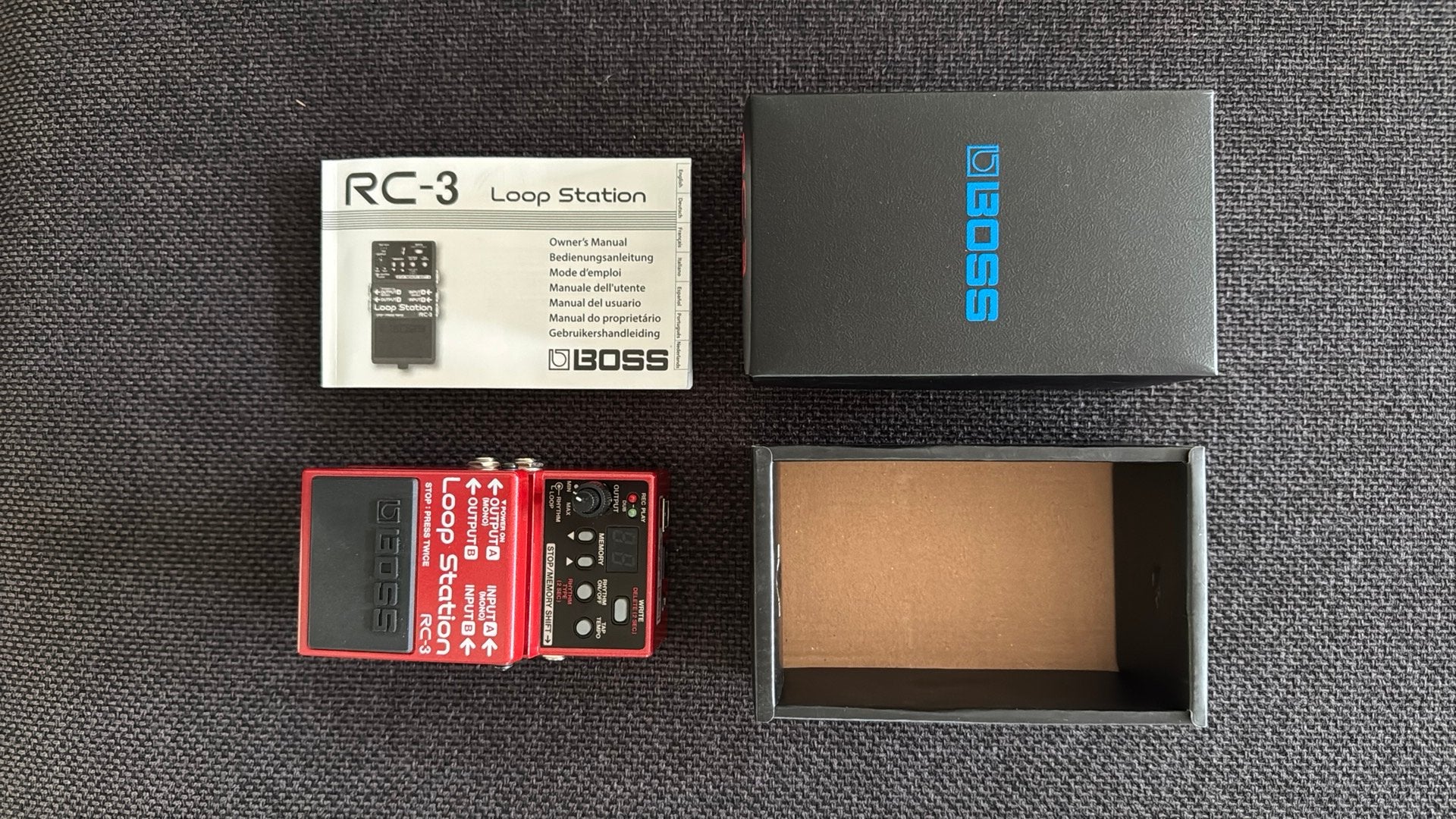 Boss RC-3 loop station, Muziek en Instrumenten, Effecten, Ophalen of Verzenden, Zo goed als nieuw