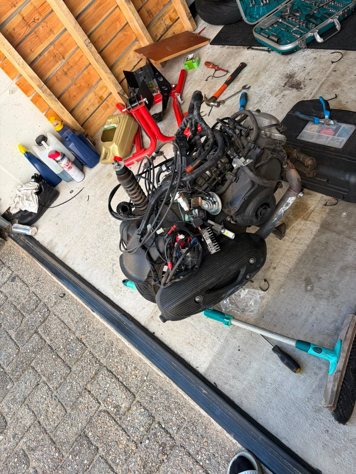 Zip iget blok, Fietsen en Brommers, Ophalen of Verzenden, Zo goed als nieuw, Blok, Piaggio