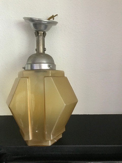 Originele Art Deco uit de jaren 20 / 30., Antiek en Kunst, Antiek | Lampen, Verzenden