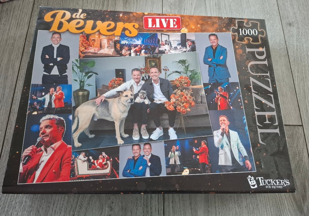 Puzzel van de Bevers live 1000 stukjes, Ophalen of Verzenden, 500 t/m 1500 stukjes, Zo goed als nieuw, Legpuzzel