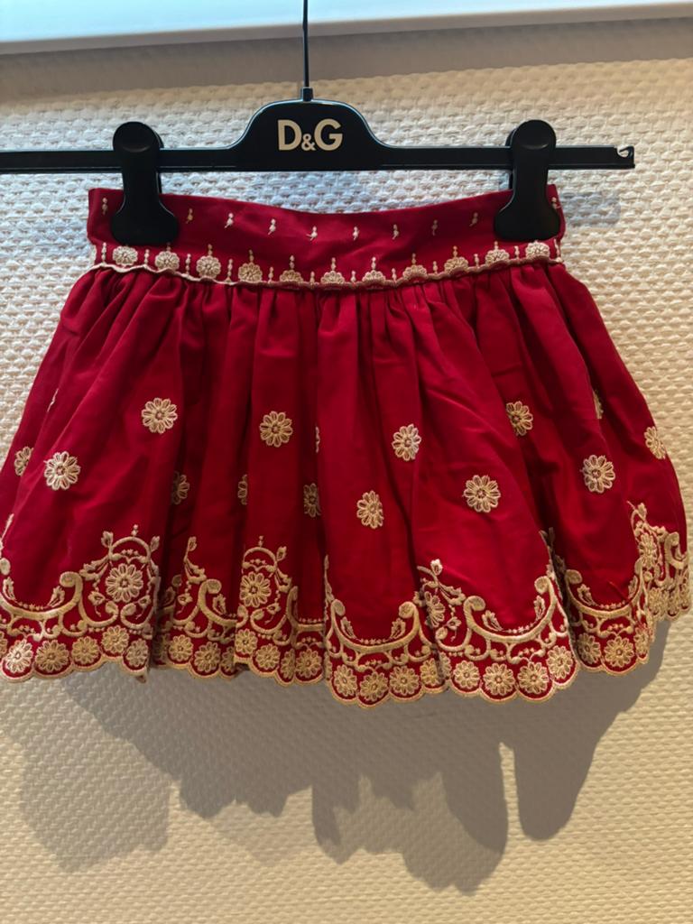 Abuela tata rokje met wijde onderrok 6 jaar, Ophalen of Verzenden, Zo goed als nieuw, Meisje, Jurk of Rok