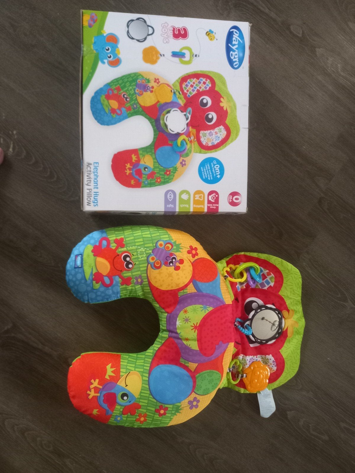 playgro activiteitenkussen baby, Ophalen of Verzenden, Zo goed als nieuw