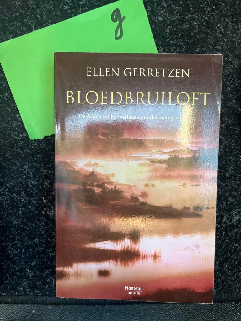 Bloedbruiloft - Ellen Gerretzen (Thriller), Ophalen of Verzenden, Zo goed als nieuw, Nederland
