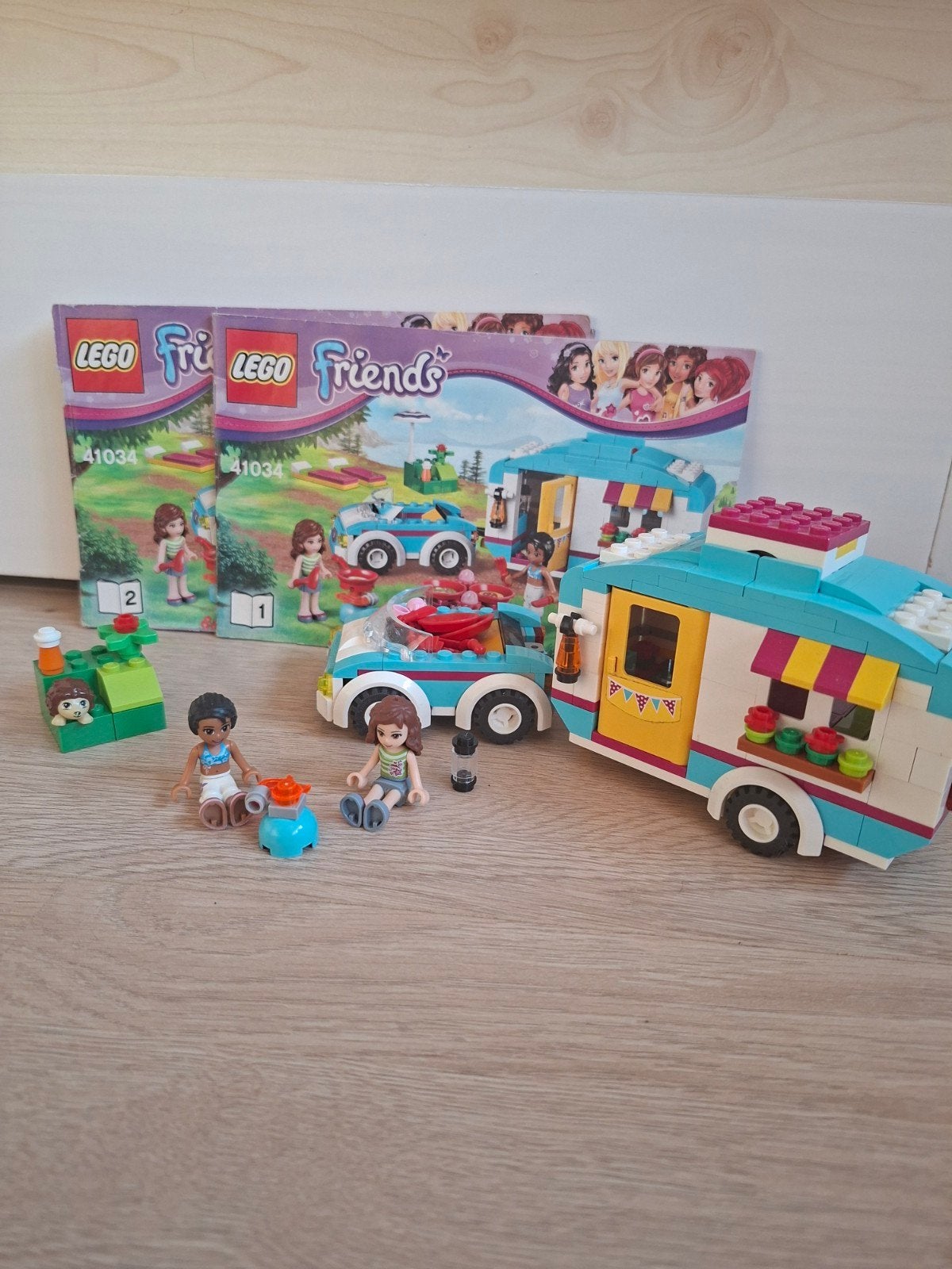 Lego Friends 41034 Zomercamper - Mist een paar stukjes, Gebruikt, Lego, Overige typen, Friends