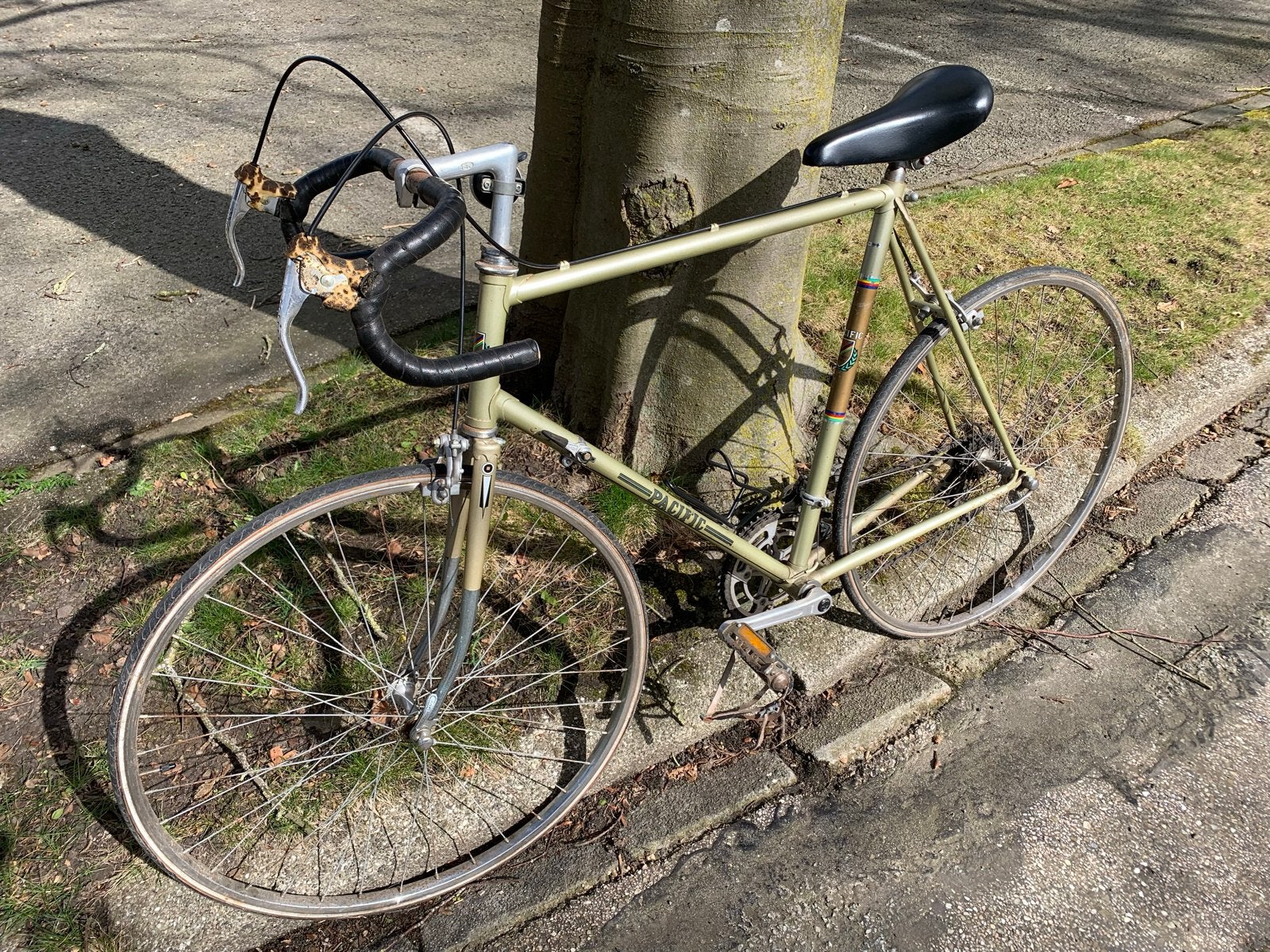 Vintage racefiets Pacific, 53 tot 57 cm, Ophalen of Verzenden, Gebruikt, Overige merken
