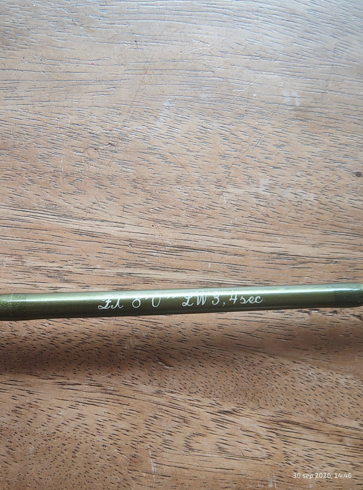 A & M vliegvishengel type FX 8'0 #3, Watersport en Boten, Ophalen, Gebruikt, Werphengel