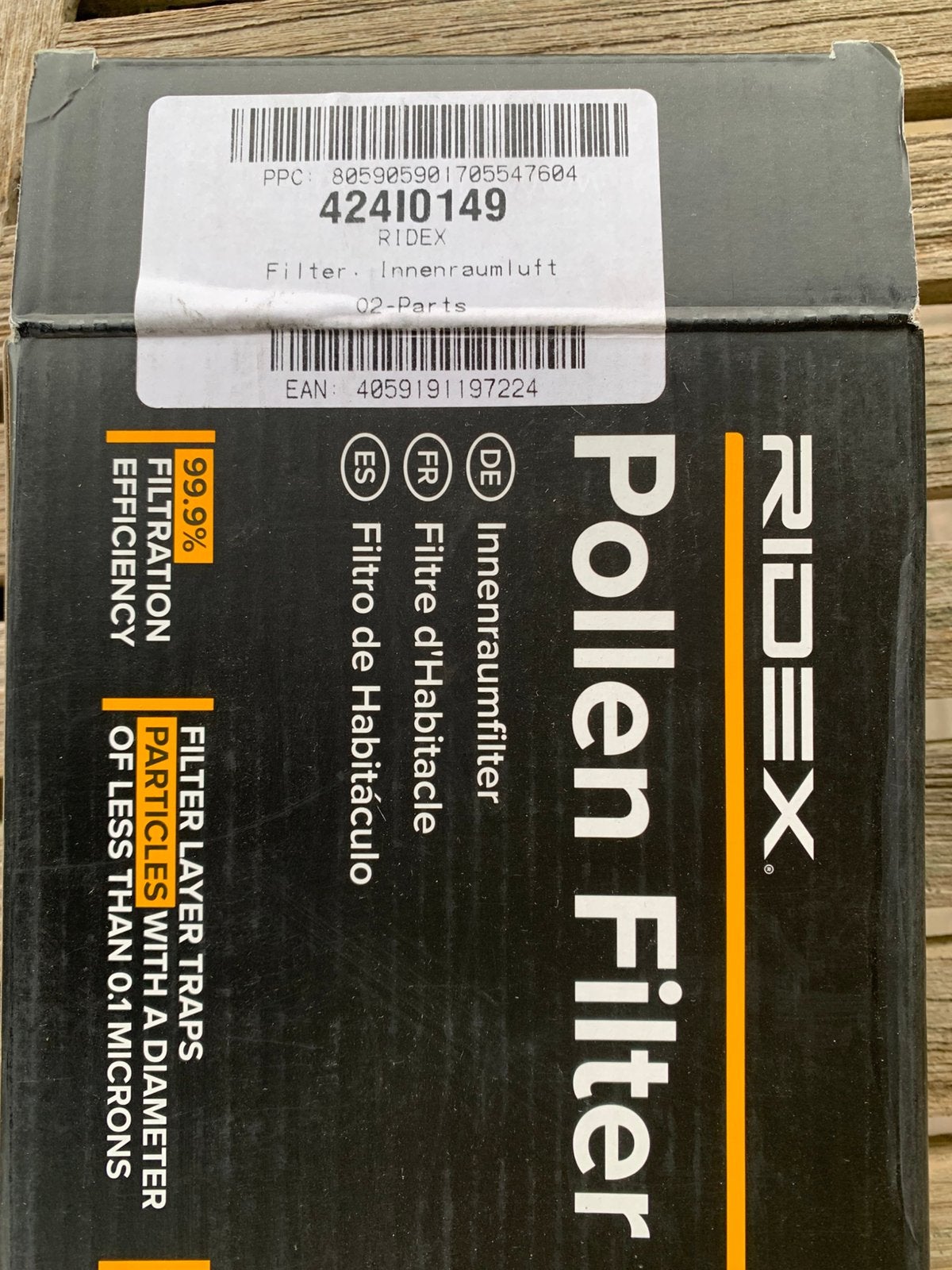 SAAB 900 / 9-3 interieurfilter nieuw, Ophalen of Verzenden, Nieuw, Saab