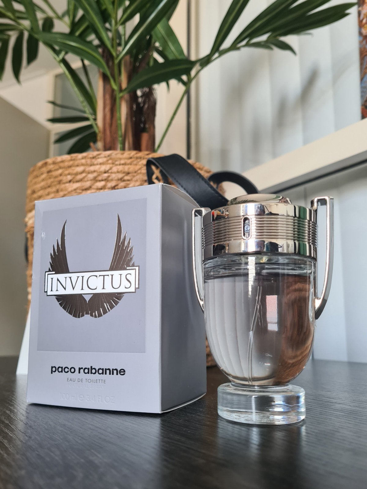 Paco Rabanne Invictus Eau de Toilette 100ml, Ophalen of Verzenden, Zo goed als nieuw