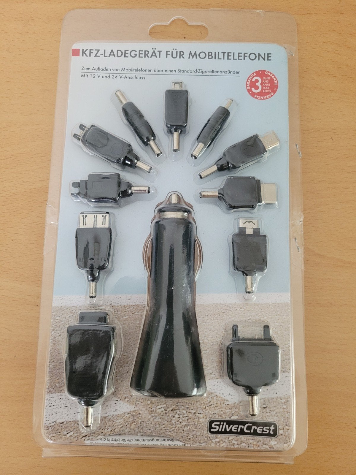 Universele auto oplader set met diverse adapters, Telecommunicatie, Nieuw, Ophalen of Verzenden, SilverCrest, Mini USB