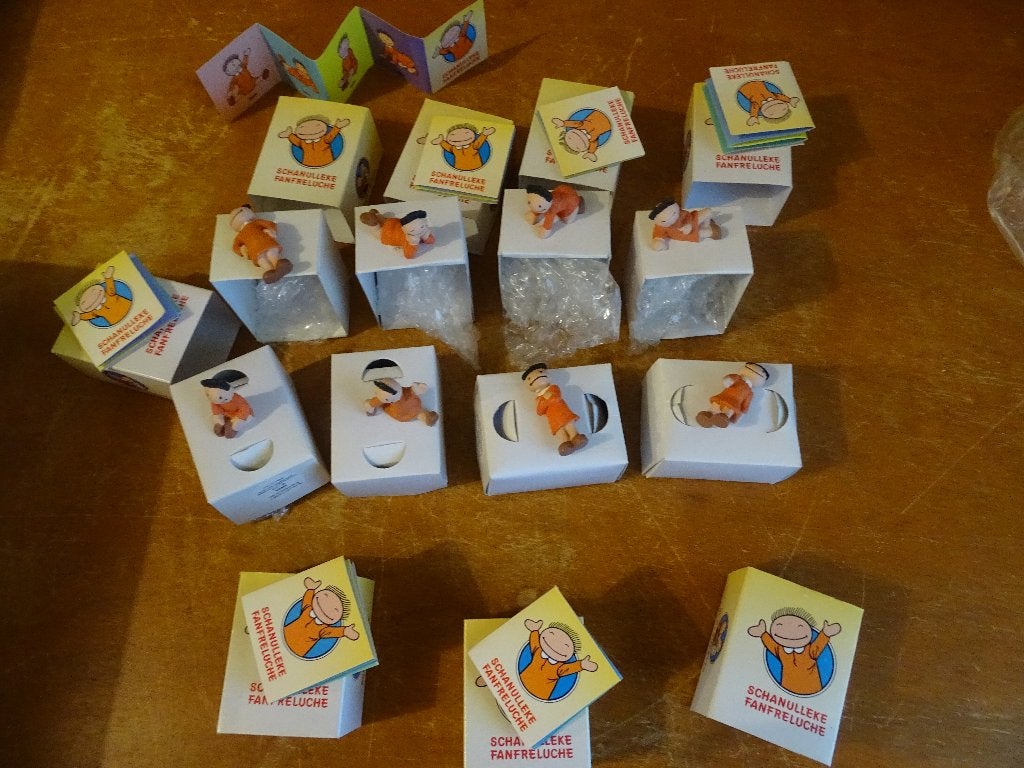 Suske en Wiske Schanulleke Parastone beeldjes complete serie, Ophalen, Suske en Wiske, Zo goed als nieuw, Boek of Spel