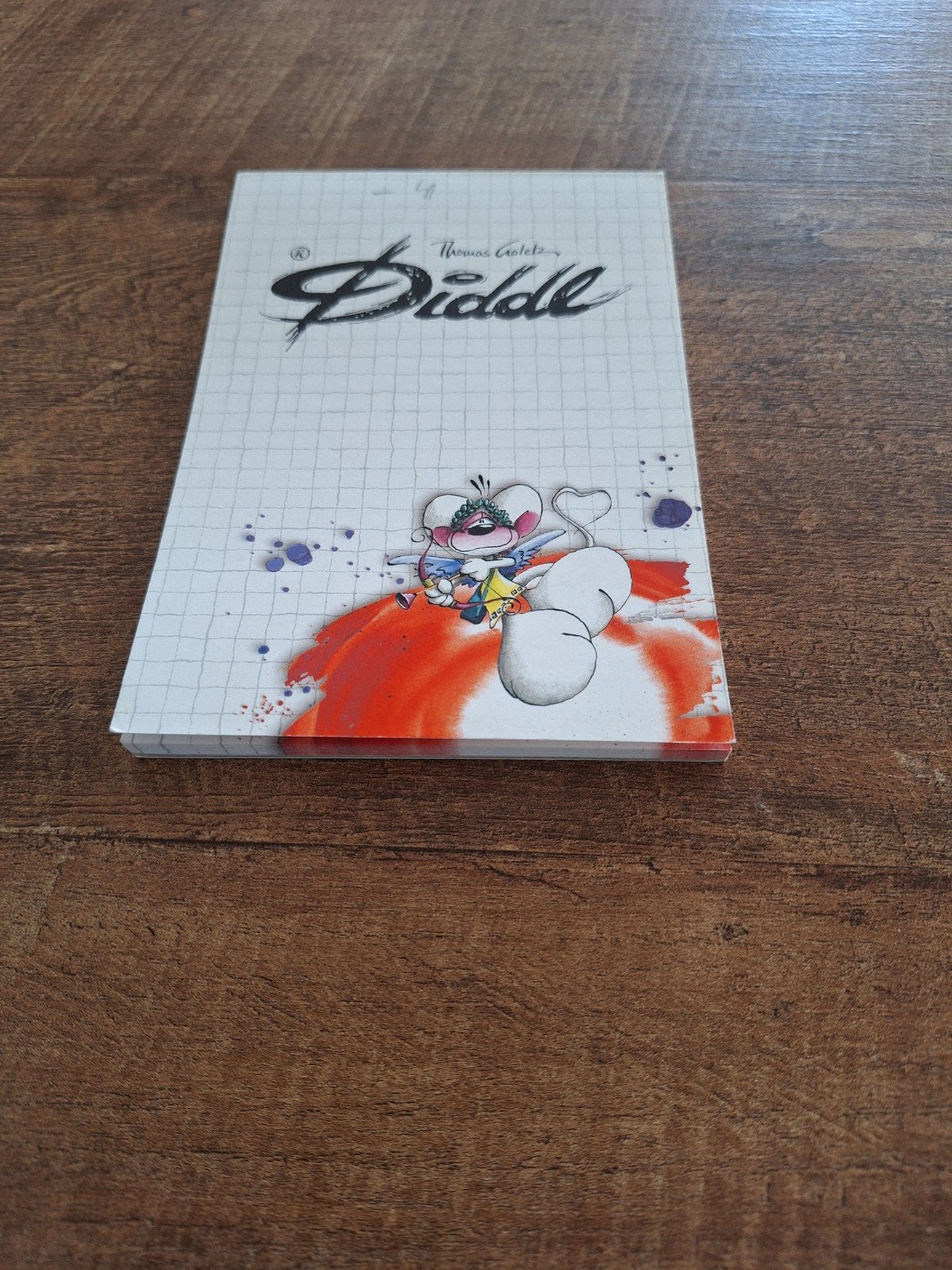 Diddl A6 Blok nr. 54 - 40 Blaadjes, Ophalen of Verzenden, Diddl, Nieuw, Papier, Kaart of Schrift