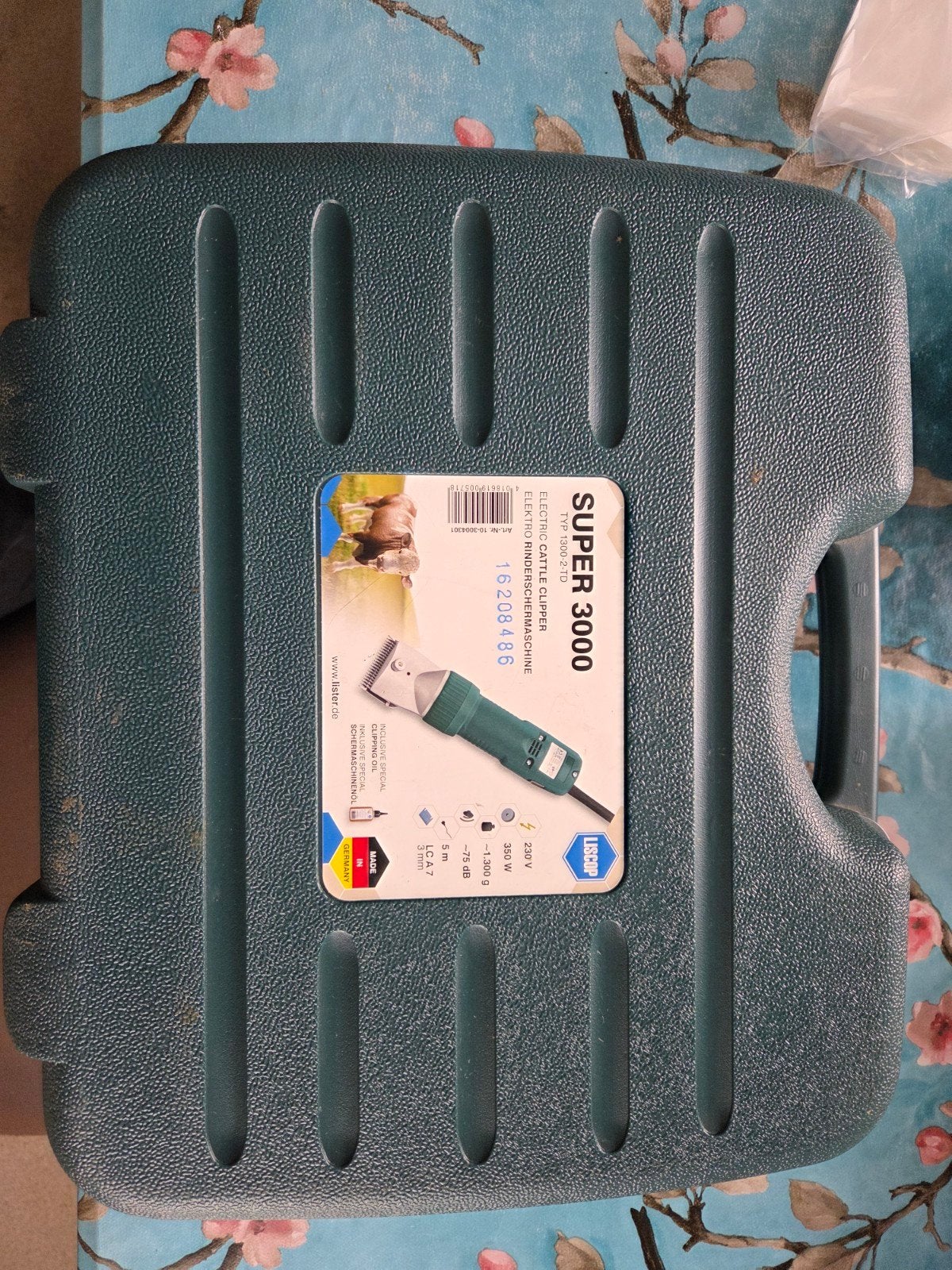 LISCOP SUPER 3000 SCHEERMACHINE, Dieren en Toebehoren, Ophalen, Zo goed als nieuw