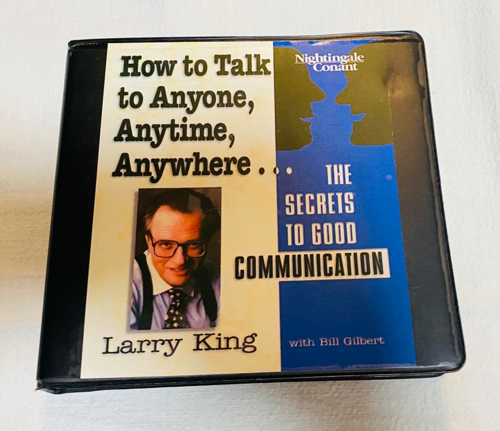 Larry King - How to Talk to Anyone | 5-CD | Communicatie, Cd, Ophalen of Verzenden, Larry King, Volwassene