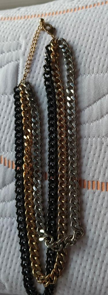 Ketting diverse kleuren, Ophalen of Verzenden, Zo goed als nieuw, Overige kleuren, Overige materialen