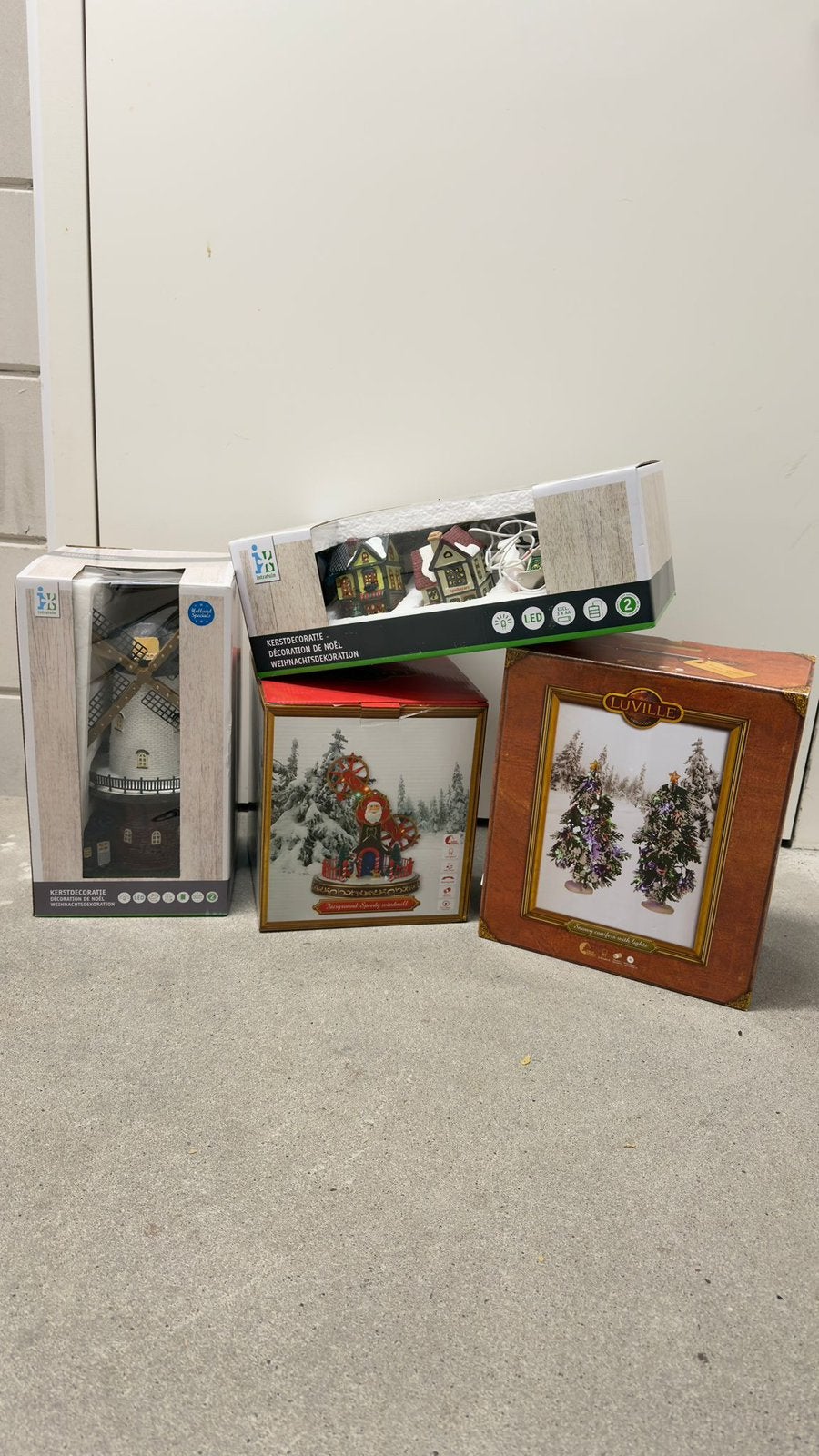 Kerstdorp, Ophalen, Zo goed als nieuw
