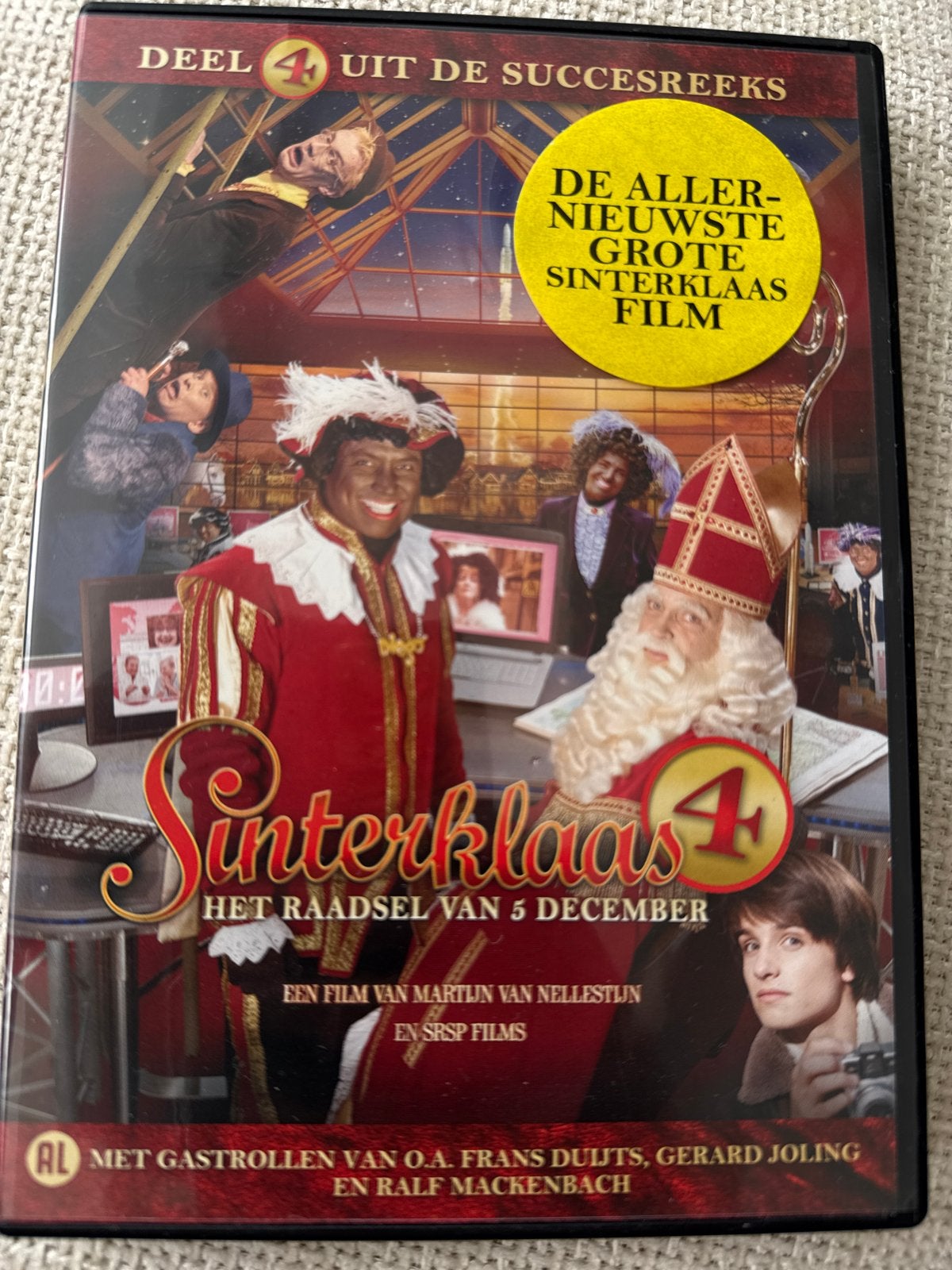 Sinterklaas en het Raadsel van 5 December DVD, Gebruikt, Alle leeftijden, Ophalen of Verzenden, Familie