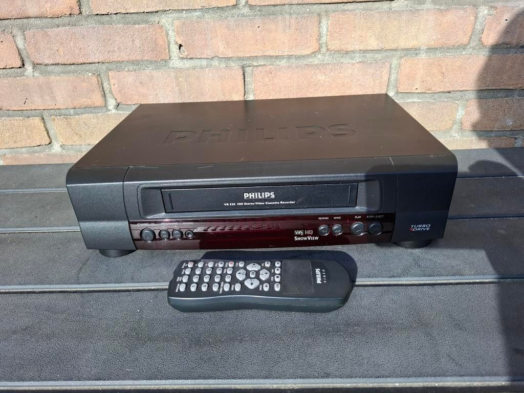 Philips vr520 turbo drive video recorder, Ophalen of Verzenden