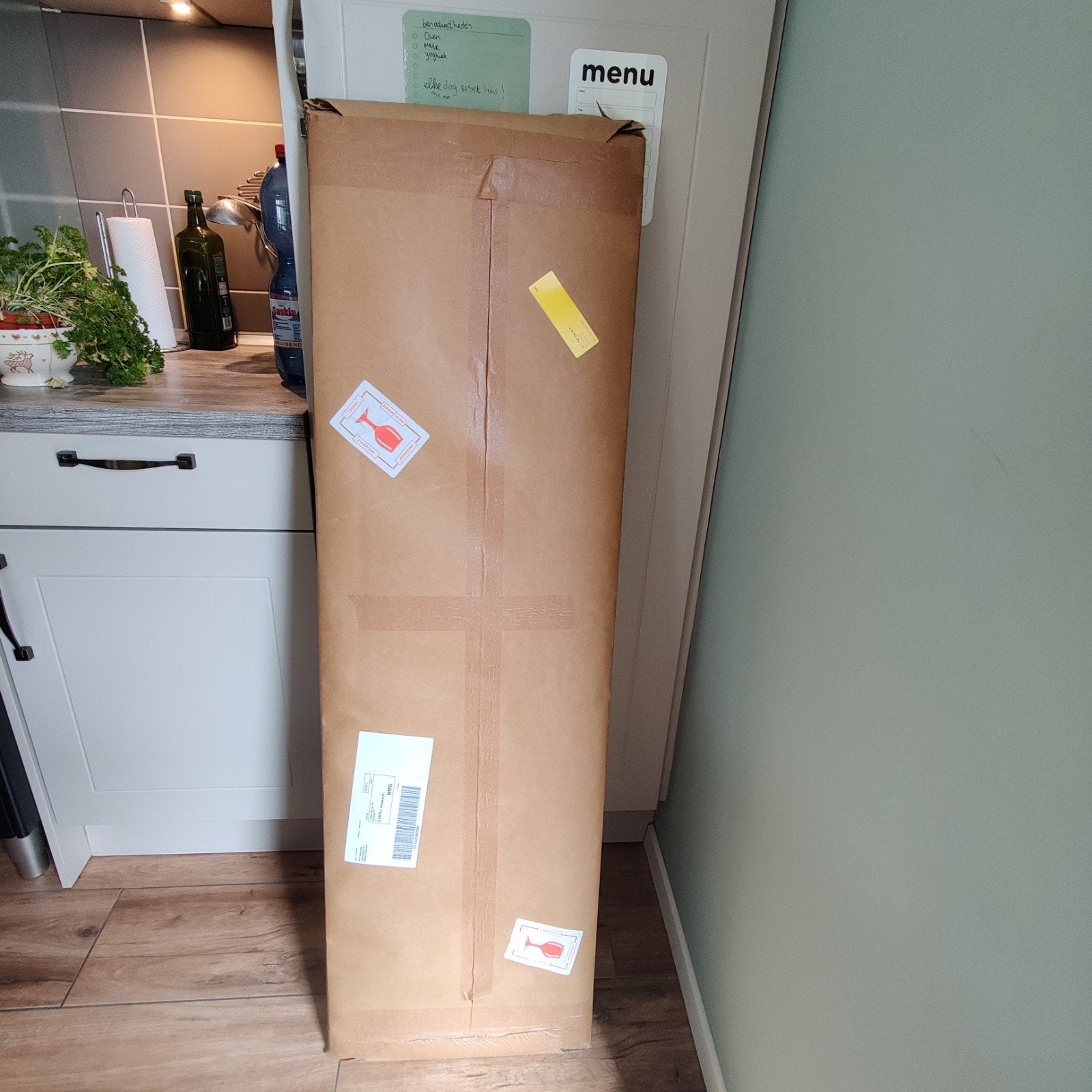 Spiegel zwart ikea, Ophalen of Verzenden, Rechthoekig, Minder dan 50 cm, Minder dan 100 cm
