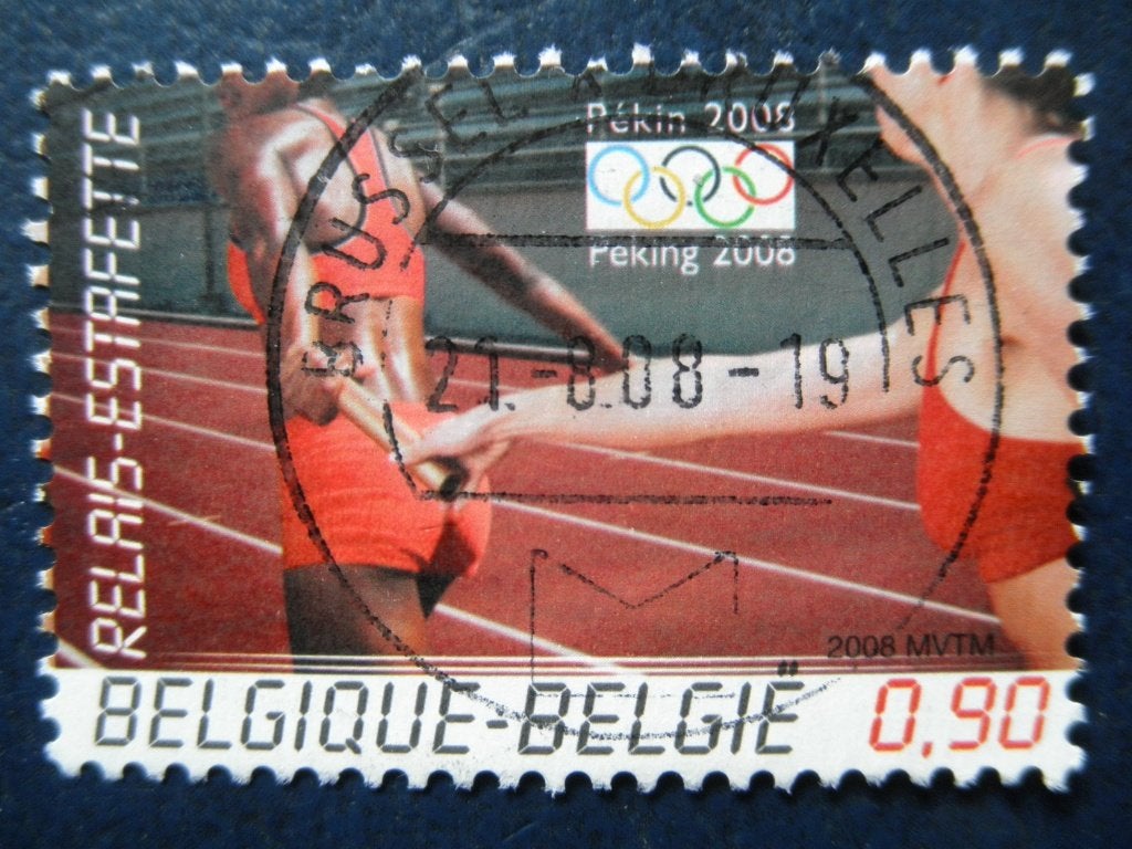 Postzegels België 2008 Olympische Spelen nr. 3845 - cw. 1,80, Ophalen of Verzenden, Gestempeld, Sport