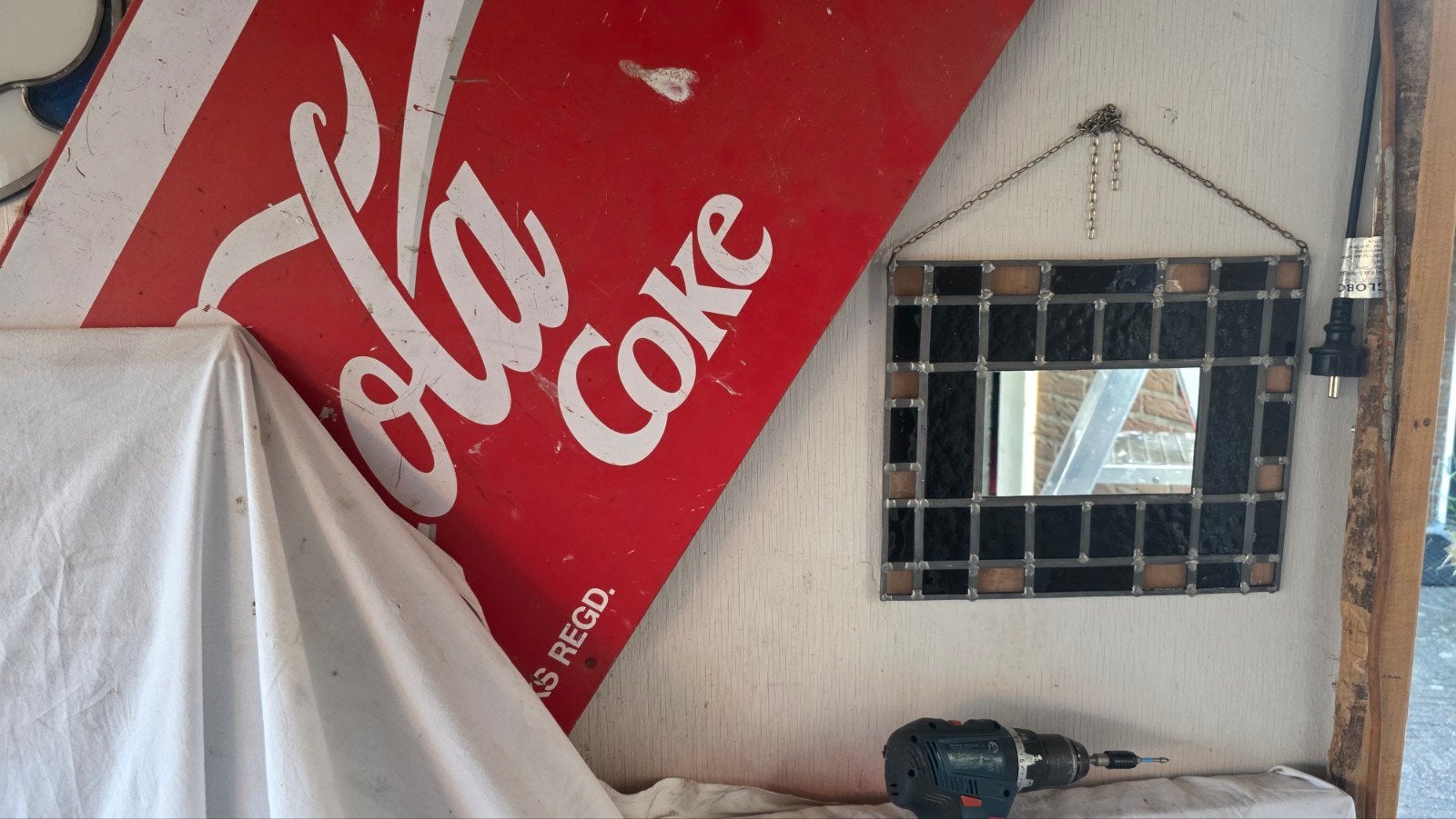 prachtige glas in lood werken diverse maten enecht handwerke, Doe-het-zelf en Verbouw, Glas en Ramen, Ophalen of Verzenden, 80 tot 120 cm