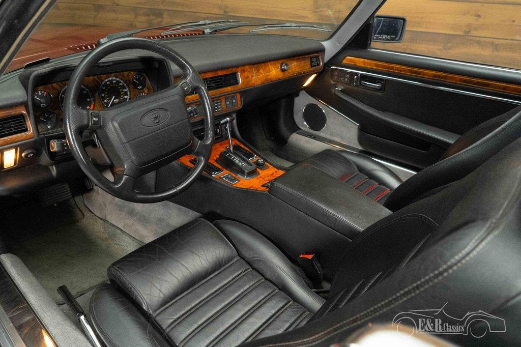 Jaguar XJS Cabriolet | 1992, Automaat, Zwart, Cabriolet, Leder