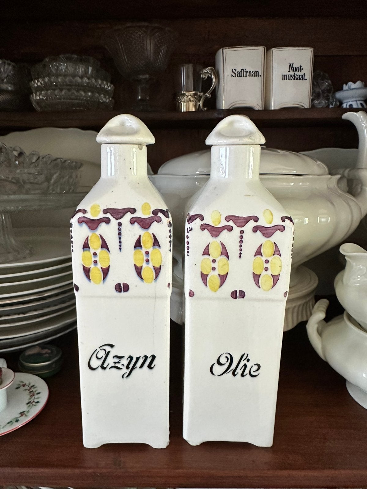 Olie en Azijn stel, Ophalen of Verzenden