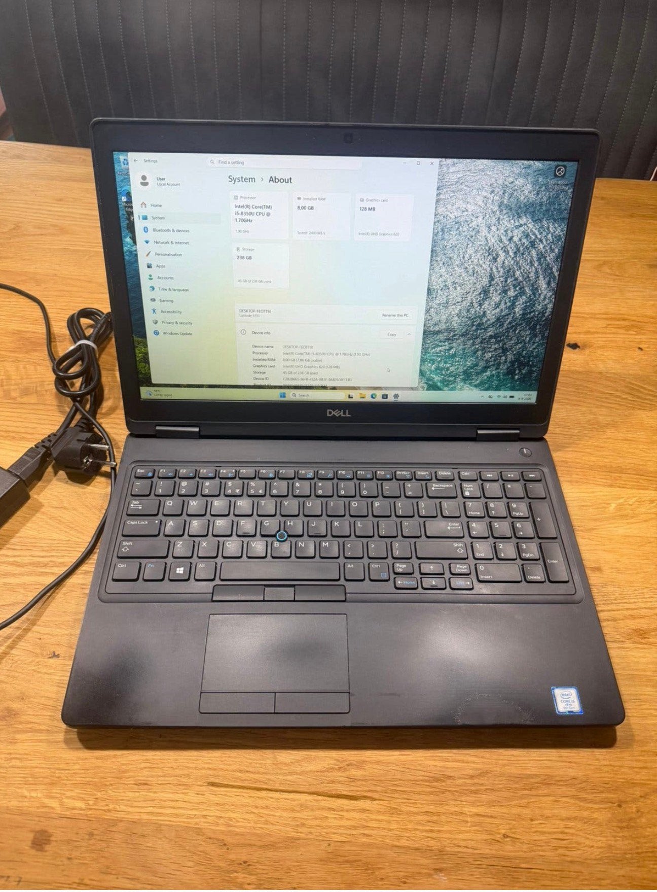Dell latitude 5590 laptop, i5, 256GB SSD, 8gb ram W11 pro!, Computers en Software, Dell, 2 tot 3 Ghz, 8 GB, Ophalen of Verzenden