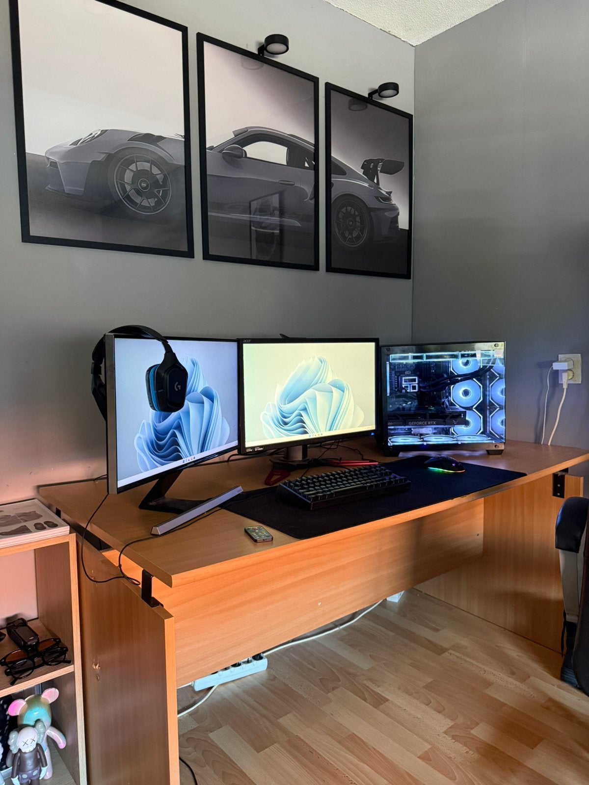 Gaming PC Setup | RTX 5060 | i9 | 32GB RAM | 180Hz Monitor, 32 GB, Virtual Reality, Zo goed als nieuw, SSD