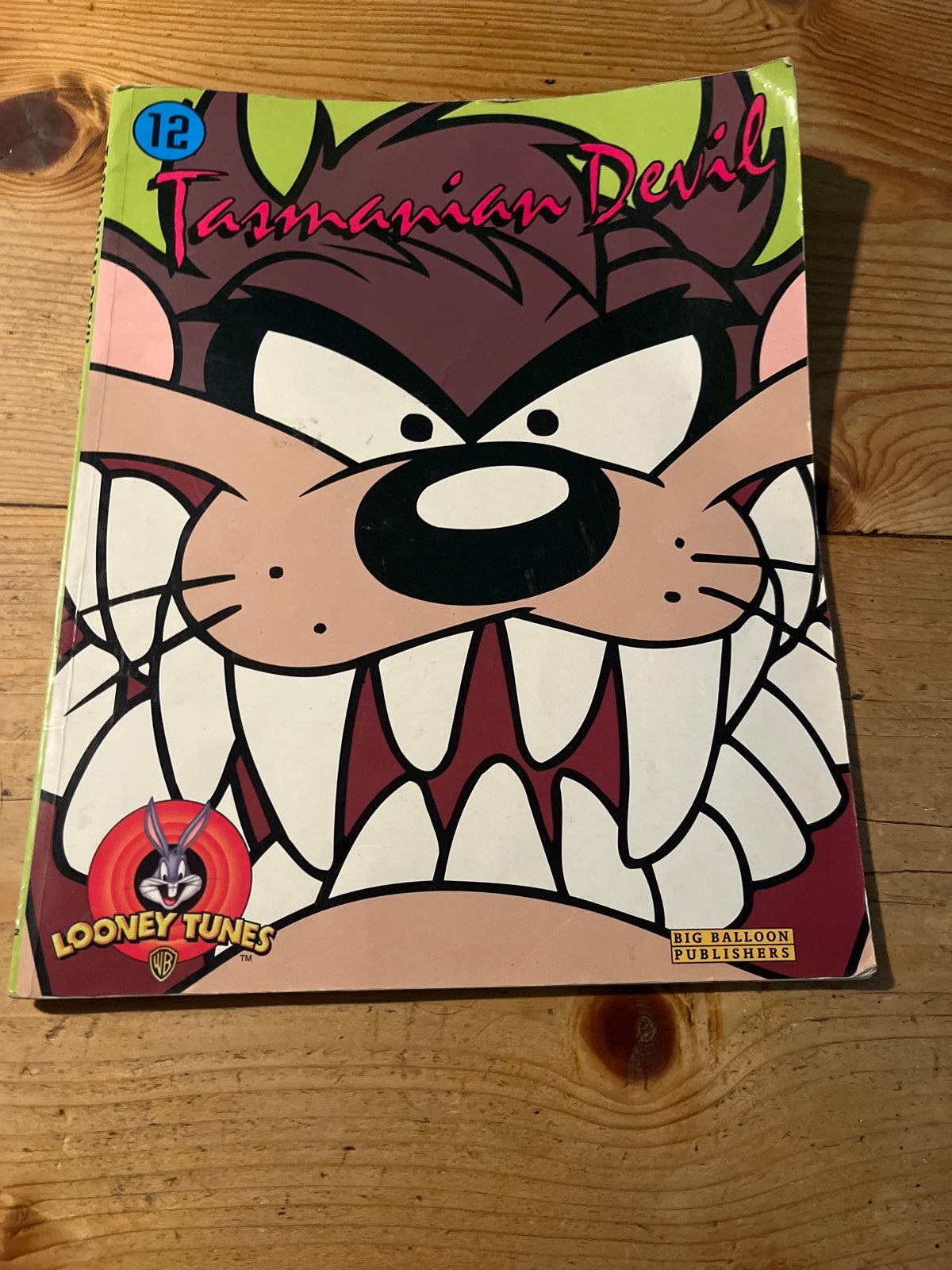 Looney Tunes Tasmanian Devil Stripboek - Nummer 12, Eén stripboek, Ophalen of Verzenden, Gelezen