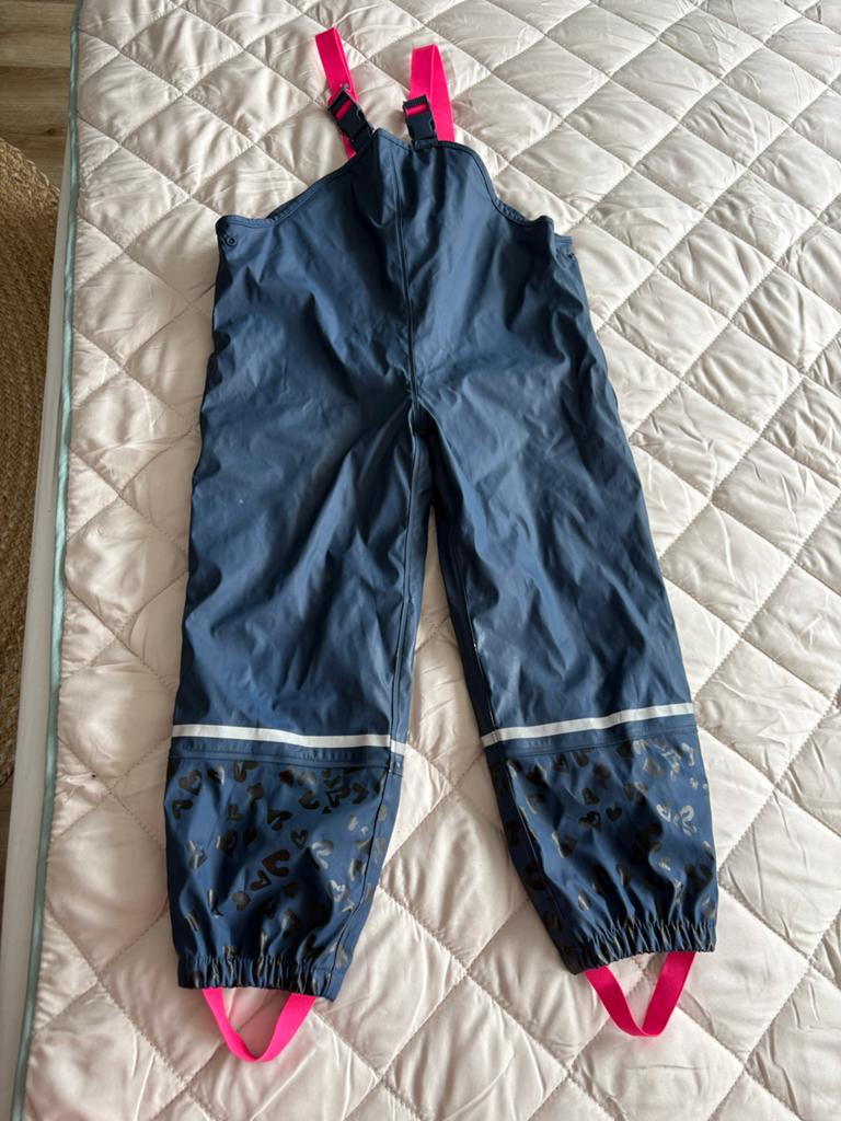Lupilu regenbroek gevoerd maat 122/128, Kinderen en Baby's, Kinderkleding | Maat 122, Ophalen, Gebruikt, Jongen of Meisje, Broek