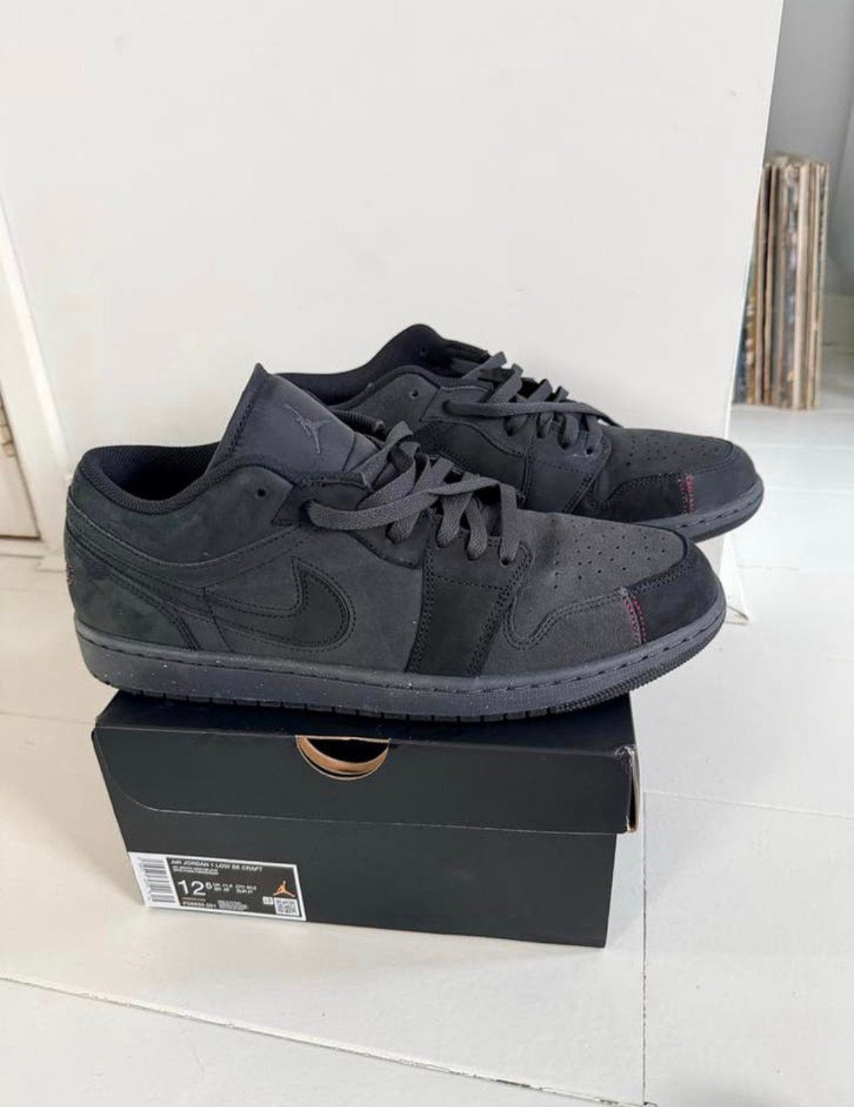 ZGAN Air Jordan 1 Low SE Craft in maat 47, Kleding | Heren, Schoenen, Zwart, Ophalen of Verzenden, Sneakers of Gympen, Zo goed als nieuw