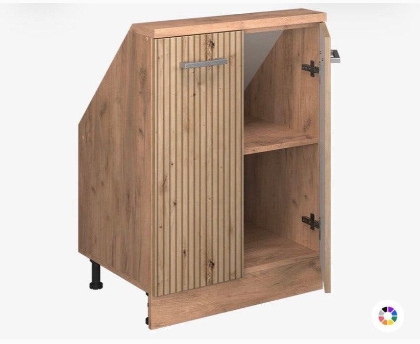 Kast voor schuine wand of trap, Ophalen, Nieuw