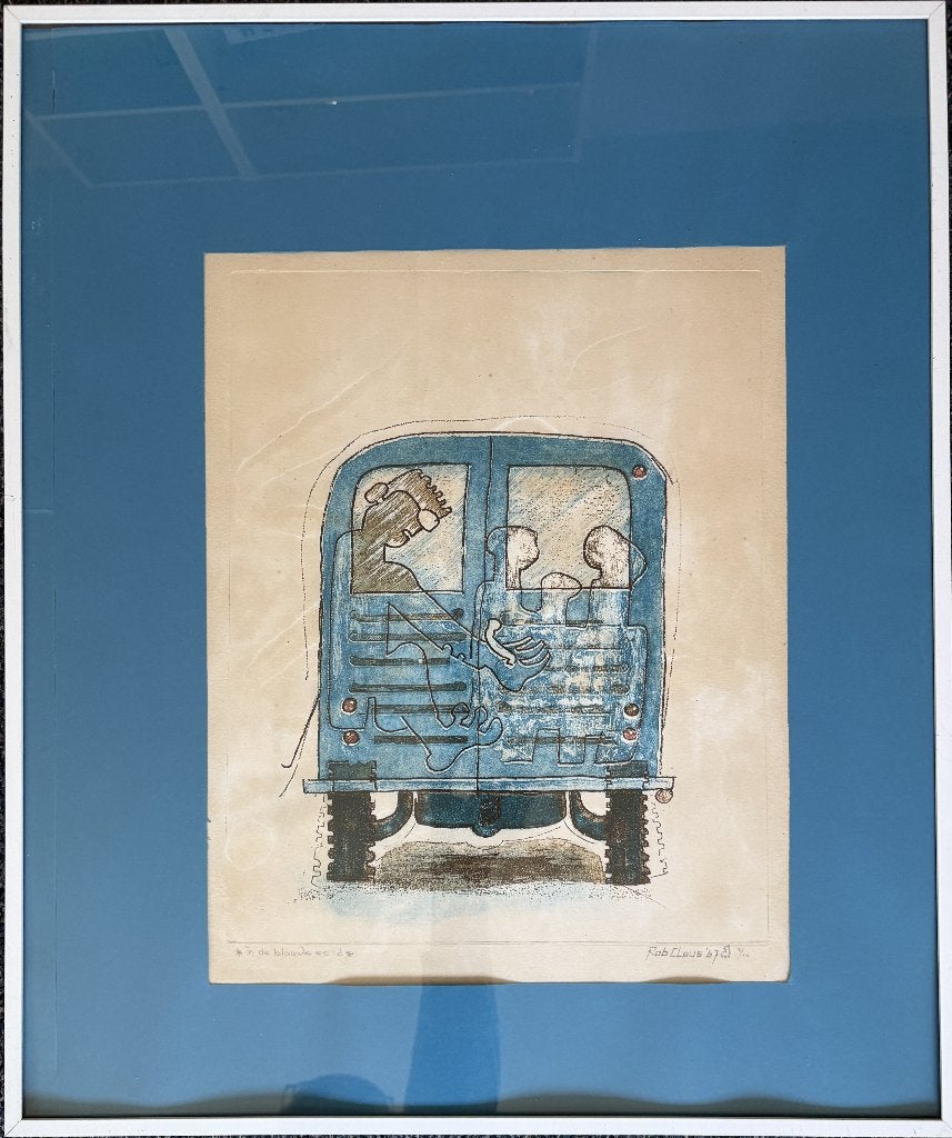 Ets – In de blauwe eend – Rob Claus, Ophalen