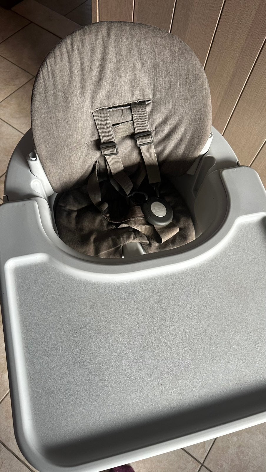 Stokke compleet, Ophalen, Zo goed als nieuw, Meegroeistoel