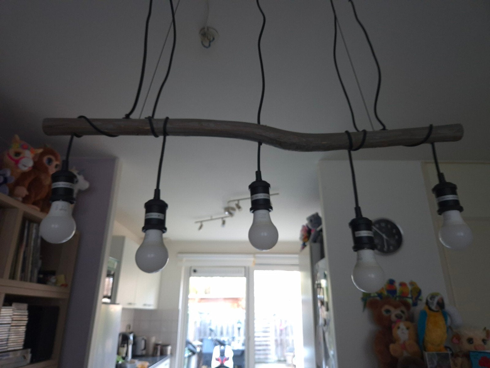 boomstam hanglamp, Ophalen of Verzenden