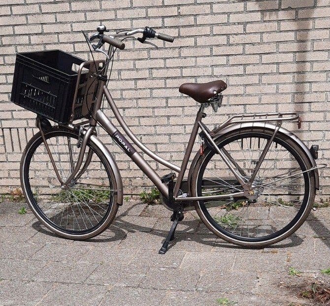 Mooie Popal Daily Dutch Basic Damesfiets - in prima staat, Fietsen en Brommers, Fietsen | Dames | Damesfietsen, Gebruikt, Velgrem