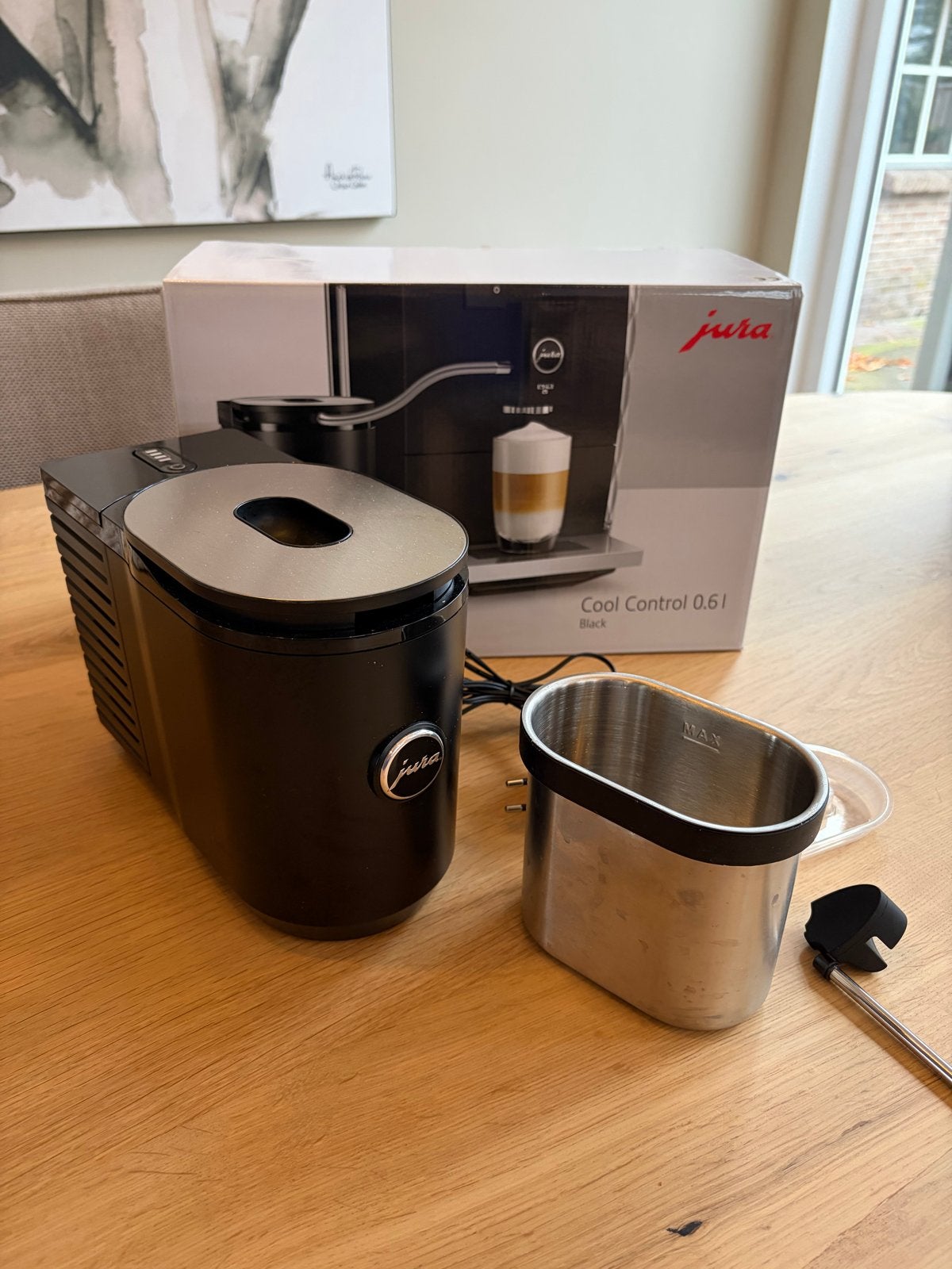 Jura Cool Control 0.6 L melkkoeler, Overige modellen, Overige typen, Ophalen of Verzenden, Zo goed als nieuw