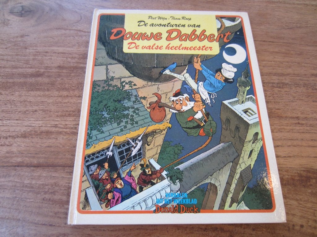 HC 1e druk Douwe Dabbert - De valse heelmeester, Eén stripboek, Ophalen of Verzenden, Gelezen